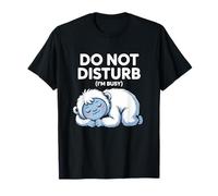 Pijama Divertido Yeti Do Not Disturb para niños y niñas Camiseta
