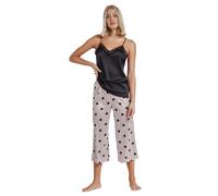 Pijama elegante de lunares para mujer Admas Classic Palazzo L