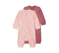 Pijama entero para bebé pack 2 - Rosa . Talla Rosa claro#Tallas:86/92 (12-24 meses)