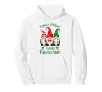 Pijama Familiar de ayudante de Papá Noel: Pijama de gnomos Sudadera con Capucha