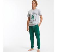 Pijama Harry Potter Serpentard Hombre Talla XL. Color Gris