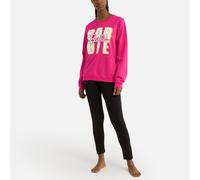 Pijama homewear Barbie Mujer Talla XL. Color Rosa