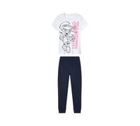 Pijama infantil Los Pitufos - Azul . Talla Blanco#Tallas:98/104 (2-4 años)