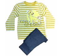 Pijama Largo Amarillo Rayas El Rey León Disney 4 años