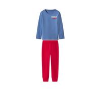 Pijama largo infantil - Azul . Talla Rojo#Tallas:110/116 (4-6 años)