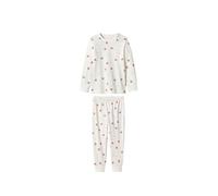 Pijama largo infantil - Blanco . Talla Corazones#Tallas:98/104 (2-4 años)