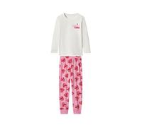 Pijama largo infantil - Blanco . Talla Rosa#Tallas:122/128 (6-8 años)