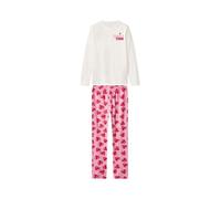 Pijama largo infantil - Blanco . Talla Rosa#Tallas:146/152 (10-12 años)