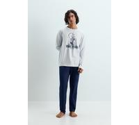 Pijama largo Snoopy Peanuts™ AZUL CLARO XL