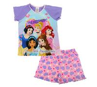 Pijama marca Disney. Modelo Girls Toddler Official Disney Princess Character Shortie Pyjama Set