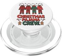 Pijama navideño a Juego con Cuello Redondo para Vacaciones Familiares PopSockets PopGrip para MagSafe