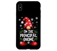 Pijama navideño Festivo I'm The Principal GNOME Carcasa para iPhone XS MAX