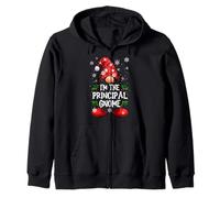 Pijama navideño Festivo I'm The Principal GNOME Sudadera con Capucha