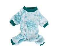 Pijama navideño para perros, ropa de invierno para perros pequeños y medianos de 4 patas, pijamas de forro polar de 1 paquete, pijamas térmicos, ropa para mascotas para cachorro y niña