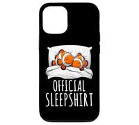 Pijama Oficial de Sleepshirt con diseño de pez Payaso Carcasa para iPhone 12/12 Pro