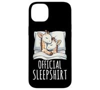 Pijama Oficial de Sleepshirt Giraffe Lazy Napper Carcasa para iPhone 14 Plus
