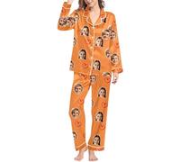 Pijama para Mujer Sets de Dormir y Casa con Manga Larga y Estilo Personalizado para Usar en - Confort y Estampa Elegante para Temporadas Frías Tacto Que Te Acompaña