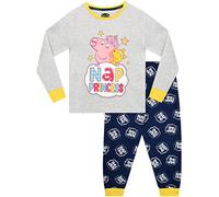 Pijama Peppa Pig Niñas Pijama Peppa Pig para Niños Gris 5-6 años