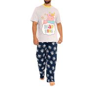 Pijama Peppa Pig para Hombre Gris XL