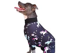 Pijama Pit Bull de Dientes y Miel, Pijama de Unicornio para Perro, Pijama Ligero, Pijama para Perro de Cobertura Completa, Ajuste actualizado