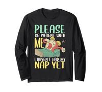 Pijama Please Be Patient With Me I Haven't Had My Nap Yet Manga Larga