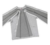 Pijama Respirable Paciente Ropa cuidado Para pacientes con cirugía fractura por discapacidad,Fácil usar, Hospital/Cuidados Domiciliarios,coat,M