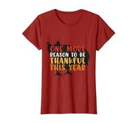Pijama Retro con Texto en inglés Thank ful Thanksgiving Fall Family Kids Camiseta, Mujer, Arándano, 3XL