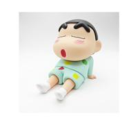 (Pijama) Soporte para teléfono de PVC con diseño de crayón Shin-chan, personaje de dibujos animados, decoración