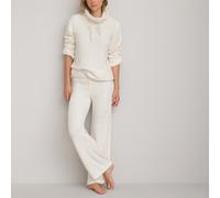 Pijama tejido sherpa Mujer Talla 54/56. Color Beige