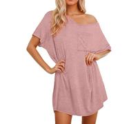 Pijamas Abiertos por Delante Mujer para Camison Camisa Dos Viscosa Rayas Pelo Top Minis Mejores Calaveras Solapa Puerquito Mallas Santa Chistosas So Postparto Despues Tipos