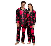 Pijamas Conjunto Pareja Navidad Camisas Stitch Enterizo Embarazo Fino Baratas Cremallera Largas Verde Los Afranelado Gatito Tigre Abotonado Teddy Abrigadoras Pink Compartir Parto Su