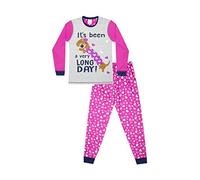 Pijamas de algodón largo para perro de salchicha de día largo, gris, 12-13 años