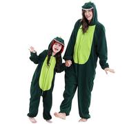 Pijamas de animales a juego para mujeres y niños, overol esponjoso con capucha, disfraz cálido de invierno, perfecto para Halloween y Navidad, regalos de ropa de descanso