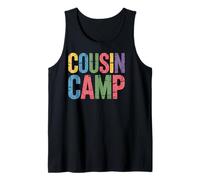 Pijamas de campamento para primos para niños y niñas, regalos a juego Camiseta sin Mangas