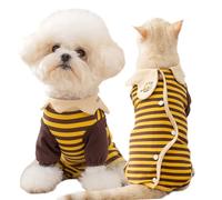Pijamas de forro polar para perros pequeños, suéter cálido de invierno para perros, lindos pijamas para gatos, pijamas para mascotas, mameluco para cachorros, abrigo para clima frío para chihuahua