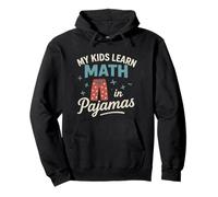 Pijamas de matemáticas para mamá para enseñar a mamá Orgullosa Divertida Sudadera con Capucha