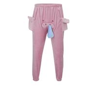 Pijamas Jumbo Trunks, Pantalones de Elefante for Hombres y Mujeres, Divertidos y Suaves Pantalones de Pijama con trompa de Elefante, Pijamas de Elefante for Hombres