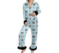 Pijamas Juveniles Mujer Invierno Invierno Raso Cuadros Largos Viscosa 60 Cortos Casa Gorditas Mejores Calaveras Lana Fleece Lunares Piel Combinados Duo 2020 Mayoreo Señoriales