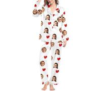 Pijamas Mujer Algodon Invierno Parejas a Chica Embarazo Delanteros Rayas Esqueleto Camiseta Maternales Animal Afelpada Antifaz Reno Merino Traje Frozen 2021 Esposos Verdes