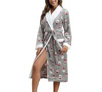 Pijamas Mujer Invierno 2021 Tipo Terciopelo 3 Largos Lino Femeninos Juvenil XS Satinado Creaciones 2XL Cuerpo Pinguino Navideña Santa Atrevidas Divertidas Buena Polares