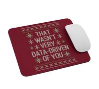 Pijamas Navideños Feos Y Divertidos Que No Fueron Muy Inteligentes por Tu Parte Mousepad Agradable Mouse Pad Bordes Cosidos Alfombrilla De Escritorio para Hogar Ordenador Oficina 25X30Cm