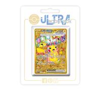 Pikachu ex 247/191 Teracristal Oro Secreta - Ultraboost X Écarlate et Violet 8 - Étincelles Déferlantes Box de 10 Cartas Pokémon Francés