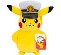 Pikachu Pokemon Peluche Original Oficial 20cm Version Capitan Pikachu