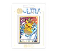 Pikachu SWSH020 Alternativo Pokémon Gallery - Ultraboost X Epée et Bouclier 4 Voltage Éclatant - Box de 10 Cartas Pokémon Francés