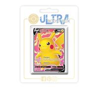 Pikachu V 170/185 Full Art - Ultraboost X Epée et Bouclier 4 Voltage Éclatant - Box de 10 Cartas Pokémon Francés