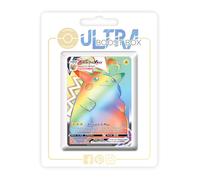 Pikachu VMAX 188/185 Arcoíris Secreta - Ultraboost X Epée et Bouclier 4 Voltage Éclatant - Box de 10 Cartas Pokémon Francés