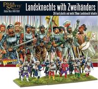 PIKE & SHOTTE Warlord Games, Pike and Shotthe - Landsknechts with Zweihanders, Wargaming Miniatures É
