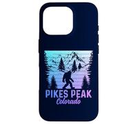 Pikes Peak Colorado Bigfoot Recuerdos Montañas Rocosas Carcasa para iPhone 16 Pro