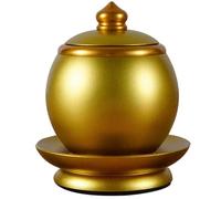 PIKITER Copa de agua bendita budista Guanyin, 8 x 4,5 x 5 cm, cuenco for ofrendas de agua for Buda, 1 unidad