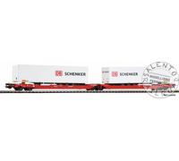 Piko 24626 H0 1:87 Vagon Intermodal T3000e DB AG Con 2 Tráilers DB Schenker